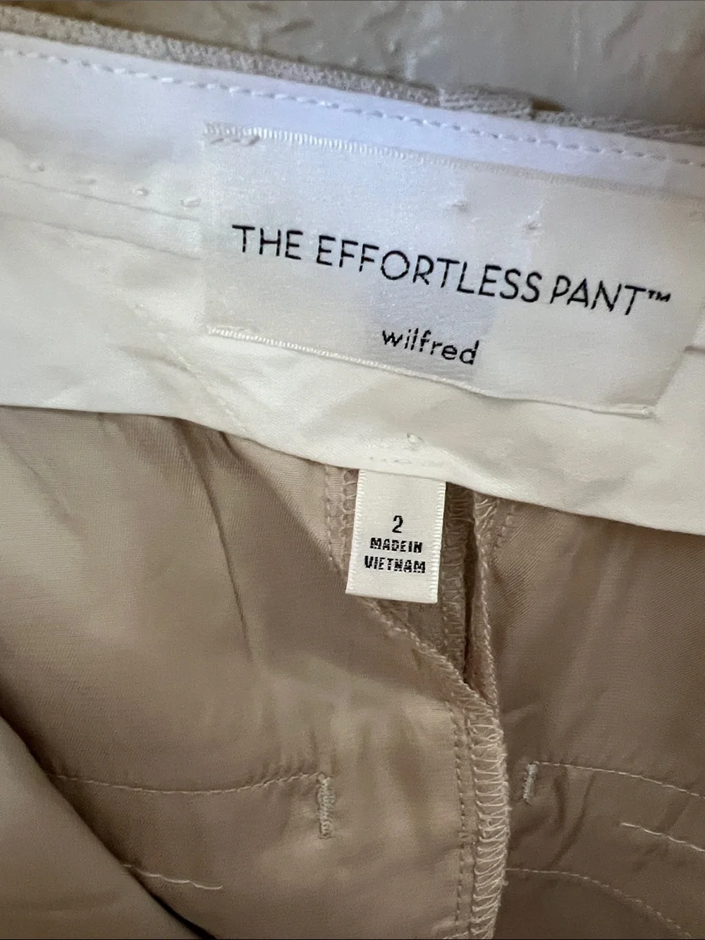 Wilfred the effortless pant natural linen blend 2